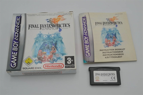 Final Fantasy Tactics Advance - EUR - I æske - GameBoy Advance spil (A Grade) (Genbrug)